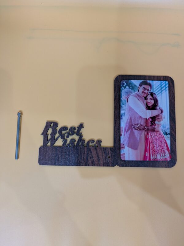 Best Wishes Table Top Photo Frame - Image 2